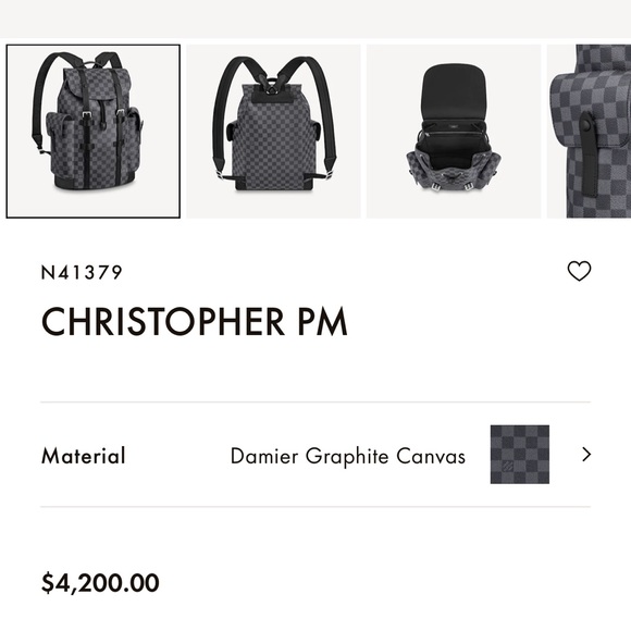 Louis Vuitton Christopher PM Mends backpack - Picture 11 of 11